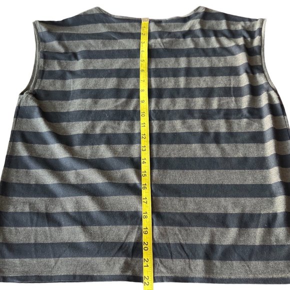 🌸4/$20🌸 Joe Fresh Striped Pocket Muscle T-Shirt - Picture 5 of 6